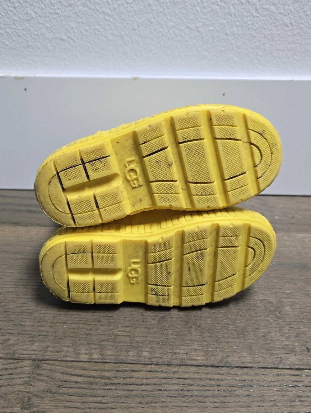 Ugg Rahjee Toddler Waterproof Rainboot in Canary Yellow 9C